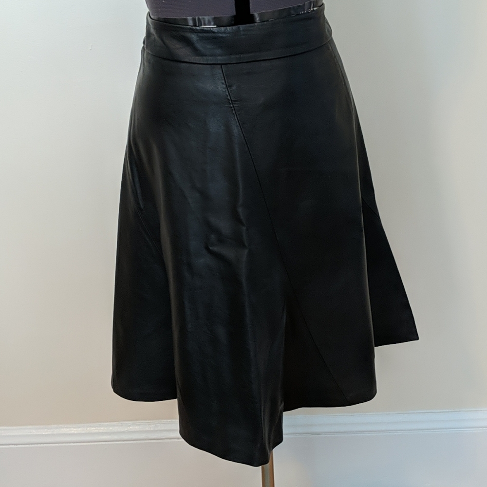 The Limited Faux Leather Skirt